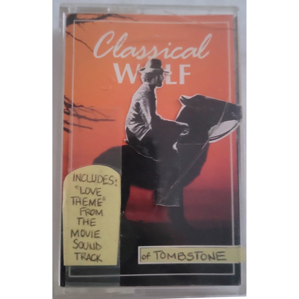 Vintage 90s Classical Wolf Cassette Tape Nature Sounds Music 1992 NorthSound